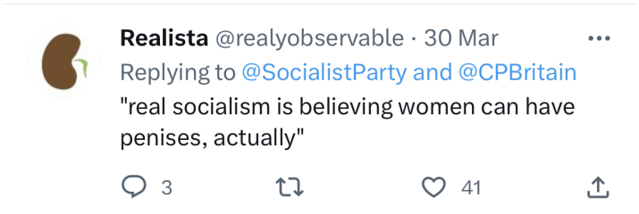 Communist Party UK statement on GRR