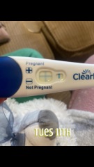 Clear blue getting fainter? 