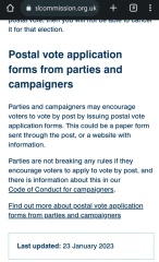 To remind you that no photo ID = no right to vote. 