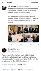 Boys will respect women under Labour ARticle in TImes