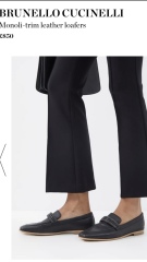 Stylish flats, non frumpy for work 