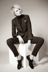 DH saying black suit + sneakers is not smart enough