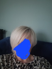 Hairdresser has dyed hair grey!