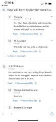 Boys will respect women under Labour ARticle in TImes