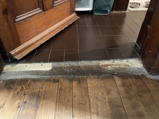 Which tiles would you use here? Old house