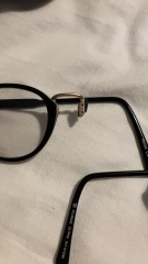 New glasses broken