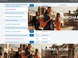 Banner ads taking up whole page 