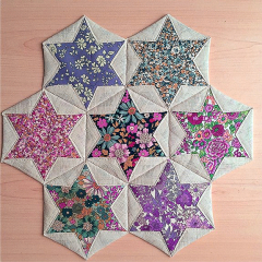 Any quilters around?  Or mathematicians? Hexagon question