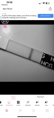 Faint line?