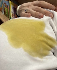 to throw baby's clothes away if soiled?