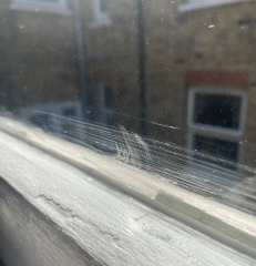 Get scratches out of a window?!