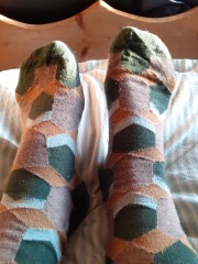 Toasties:- Spring frocks and socks?  
