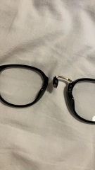 New glasses broken