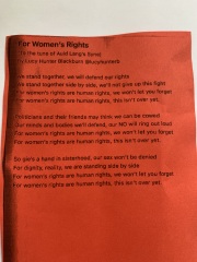 Hundreds at Hyde Park for Let Women Speak!
