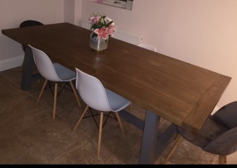 What do you have on your dining table?