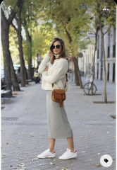 So what are we wearing instead of floral midi dress and white trainers this Spring?