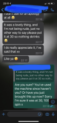 Feel like I can’t ever please him! Text messages attached 