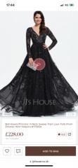 Help me find a black wedding dress? 