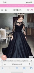 Help me find a black wedding dress? 
