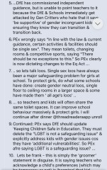 Teacher made to apologise - “good afternoon girls”