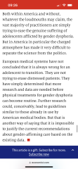 “The evidence to support medicalised gender transitions in adolescents is worryingly weak”