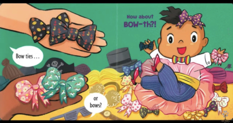 Baby book about being non-binary