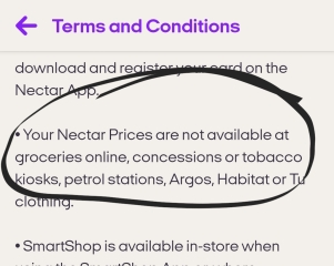 Sainsburys now doing nectar price 