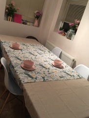 What do you have on your dining table?