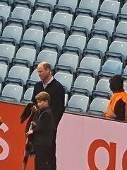 William and George at Aston Villa 080423