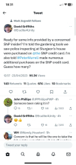 Sturgeon's husband arrested.