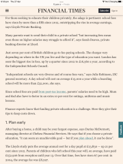 School fees have risen by 19% in the space of 12 months