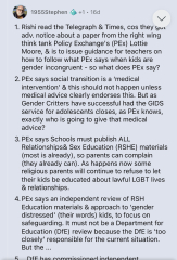 Teacher made to apologise - “good afternoon girls”