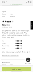 Do you think it is ok for men to post sexualised reviews of women's knickers on M&S website?