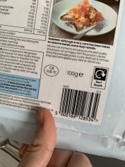 Supermarket lying 