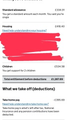 No UC rise in may pay?