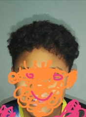 I've cut my son's hair. 