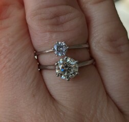 What's the best fake diamonds