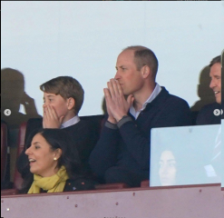 William and George at Aston Villa 080423