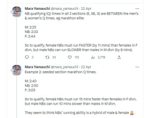 London marathon accepts trans women as women