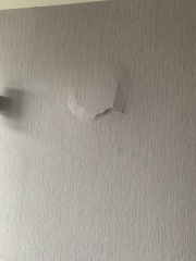 ‘Neighbour’ has put a hole through my wall…