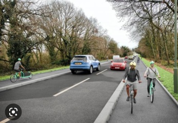 To think cyclists should use cycle lanes