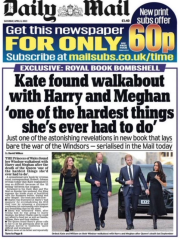 Kate - walkabout with Harry & Meghan after Queen’s death one of the hardest things she’d done. 