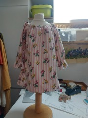 Found a fab free girls dress pattern