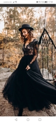 Help me find a black wedding dress? 