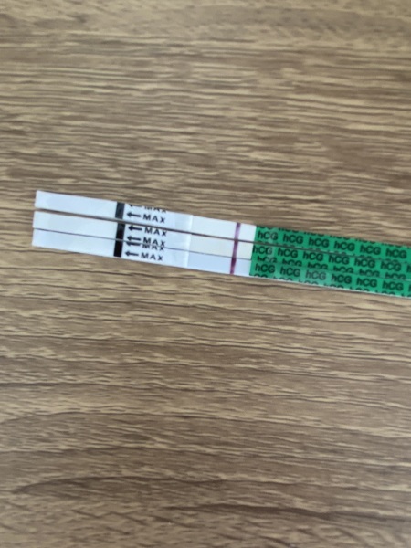Faint positive??