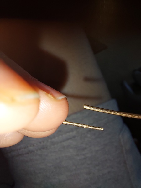 Identify gold hallmarks on earrings