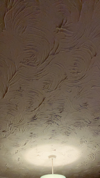 My artex ceiling has grown on me! (with pics)
