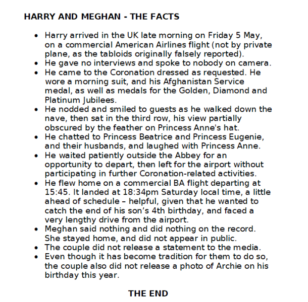 Harry and Meghan and Doria car accident?