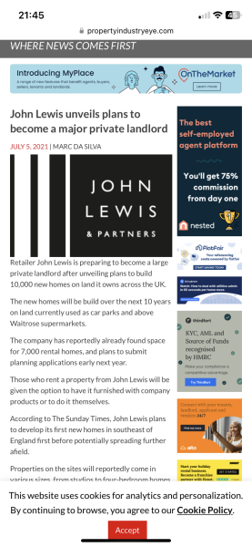 So we're being evicted AGAIN!