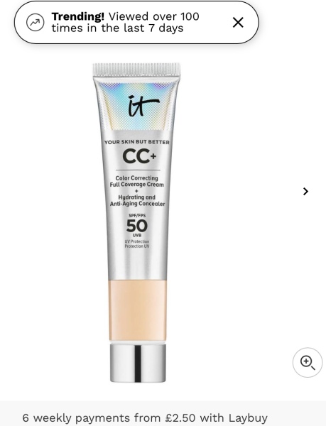 Tinted moisturiser